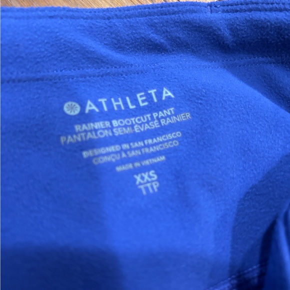 Athleta Noble Blue Rainer Bootcut pants 
Like new - Picture 7 of 11